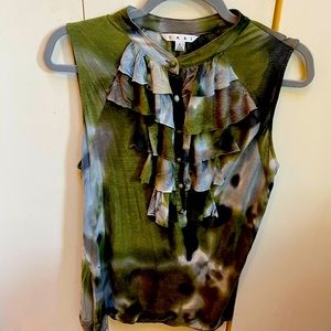 Cabi Camo Top